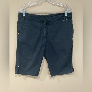 ❤️EA7 Emporio Armani Women’s Black 97% Cotton 4 Pockets Shorts, Size M